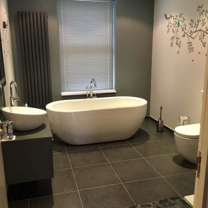 Complete refurbishment bathroom